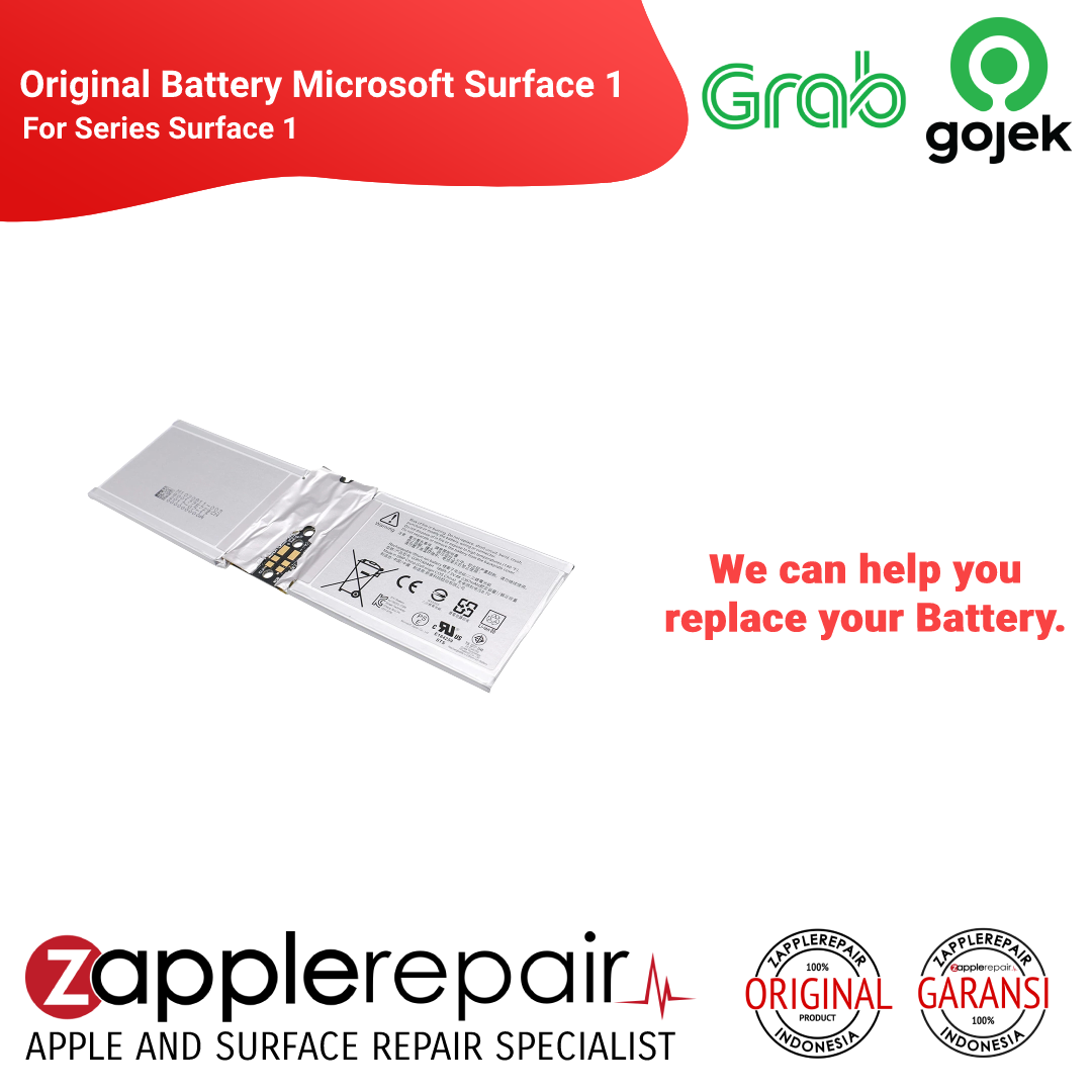 Original Baterai Surface 1 For Series Surface 1